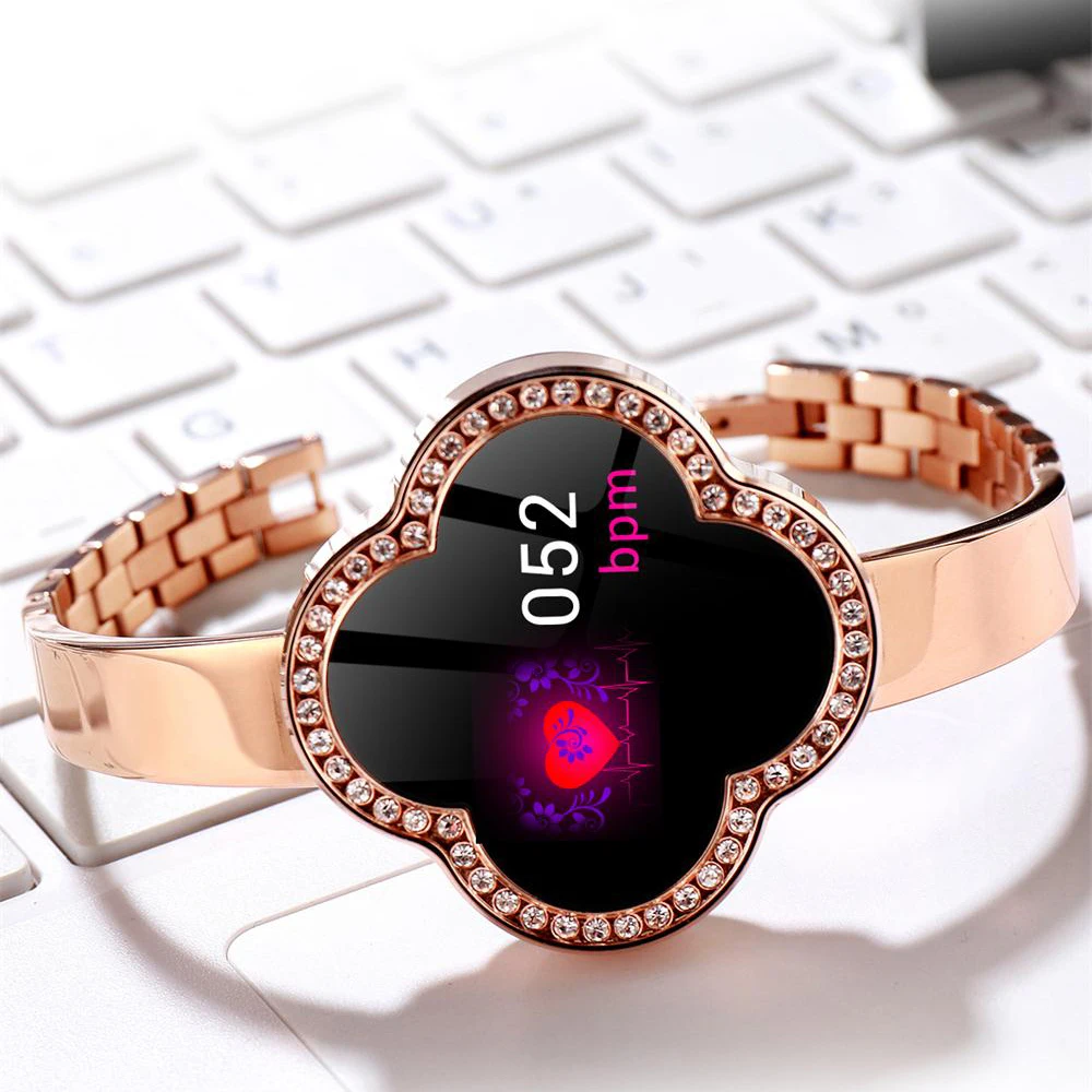 Женские спортивные Смарт часы MNWT женские водонепроницаемые светодиодные с