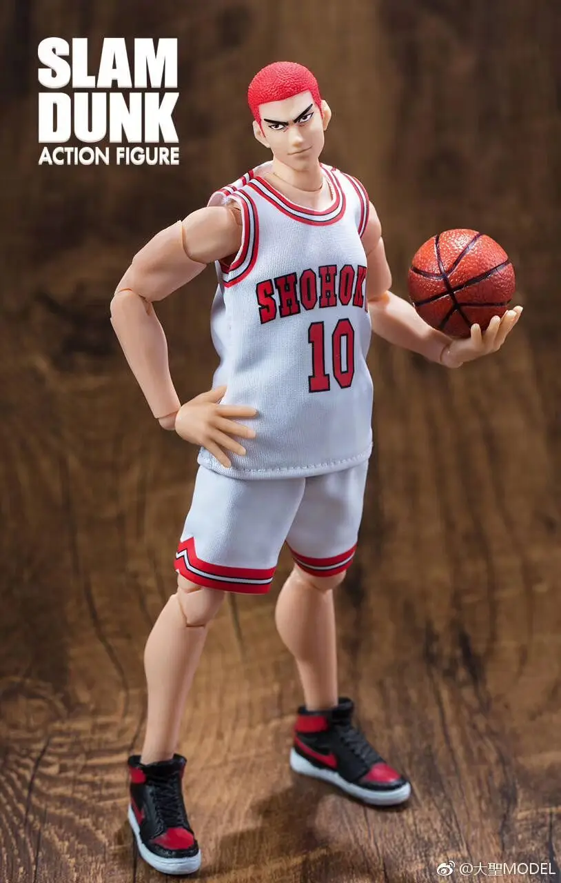 Отличные игрушки дазин ханамичи сакураги экшн фигурка SLAM DUNK GT Модель № 10 белая