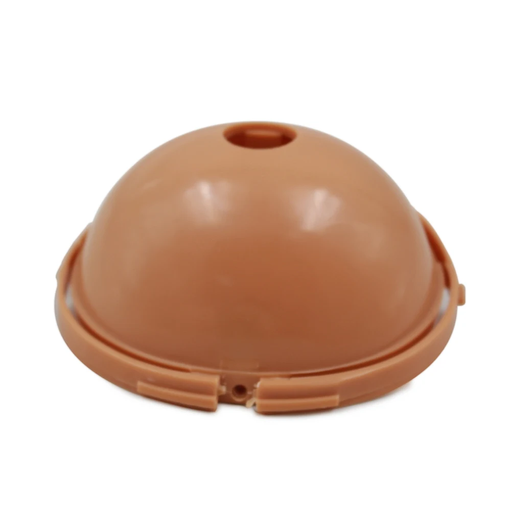 dark skin Кукла головы кукла RBL blyth аксессуары мягкая кожа головы носить парики белый натуральный загар Темный трансвент кожа - Цвет: dark skin
