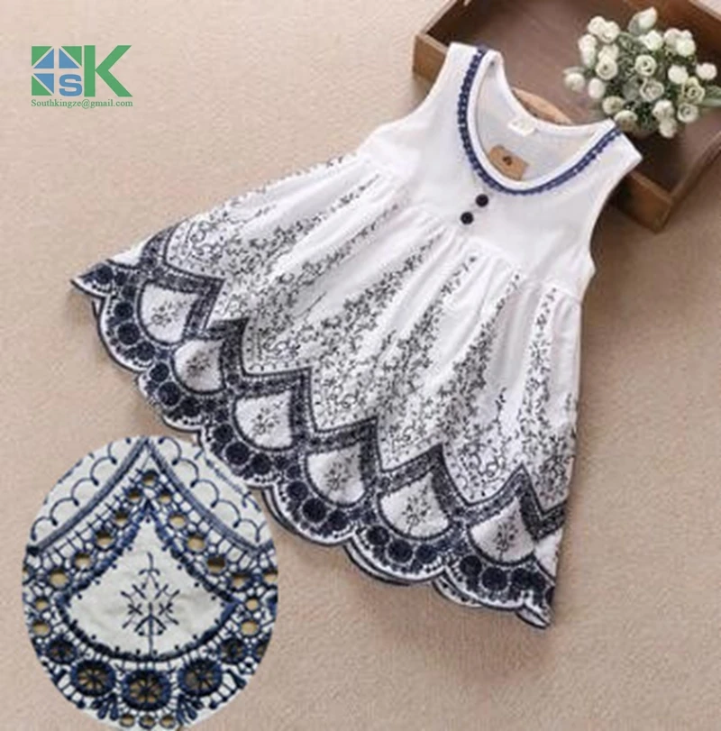 2016 Горячая Кружева Новый Флот Двустороннюю Симметрию Хлопок Ажурная Вышивка