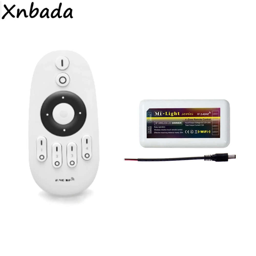 Беспроводной 4 зонный сенсорный дистанционный светодиодный контроллер Milight MiBoxer +