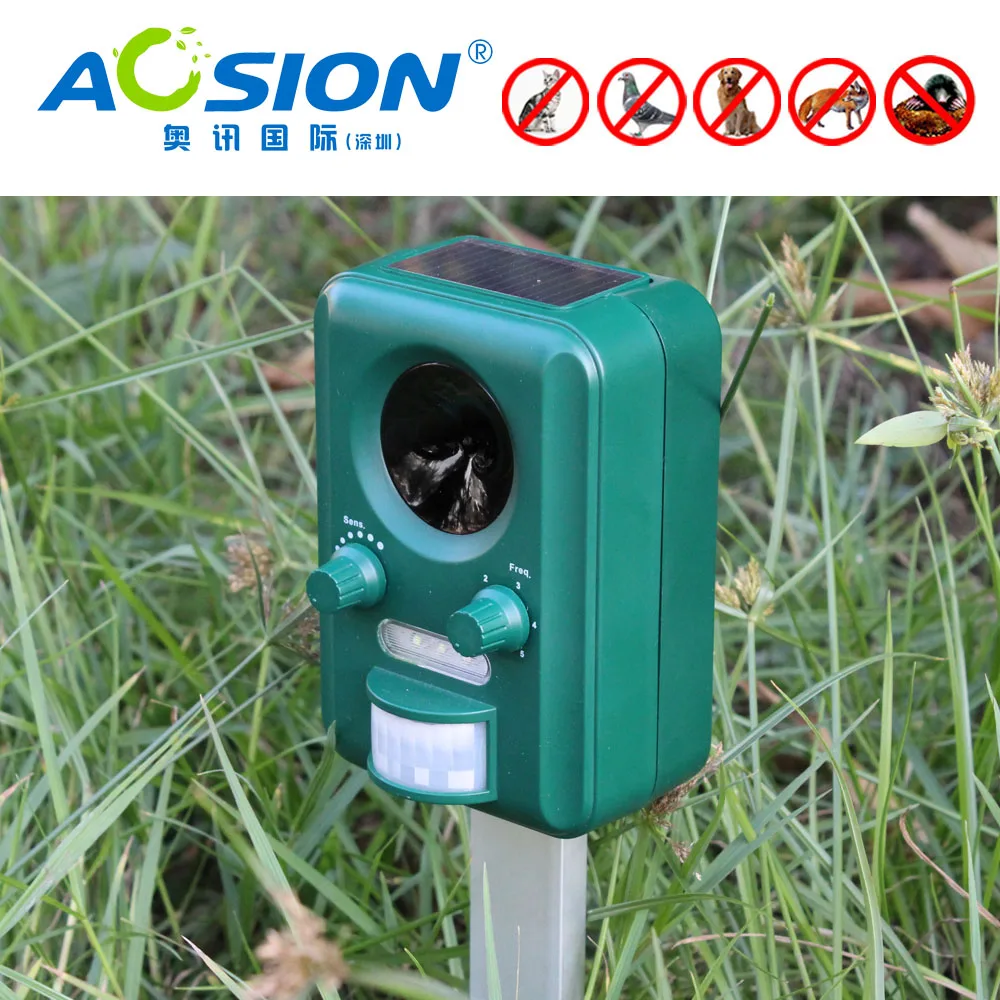 Купить Aosion с перезаряжаемой батареей на солнечных батареях ультразвуковой