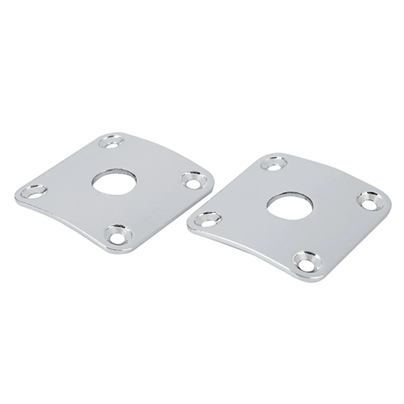2 шт. 35 мм x металлический квадратный гитарный разъем для пластин Крышка