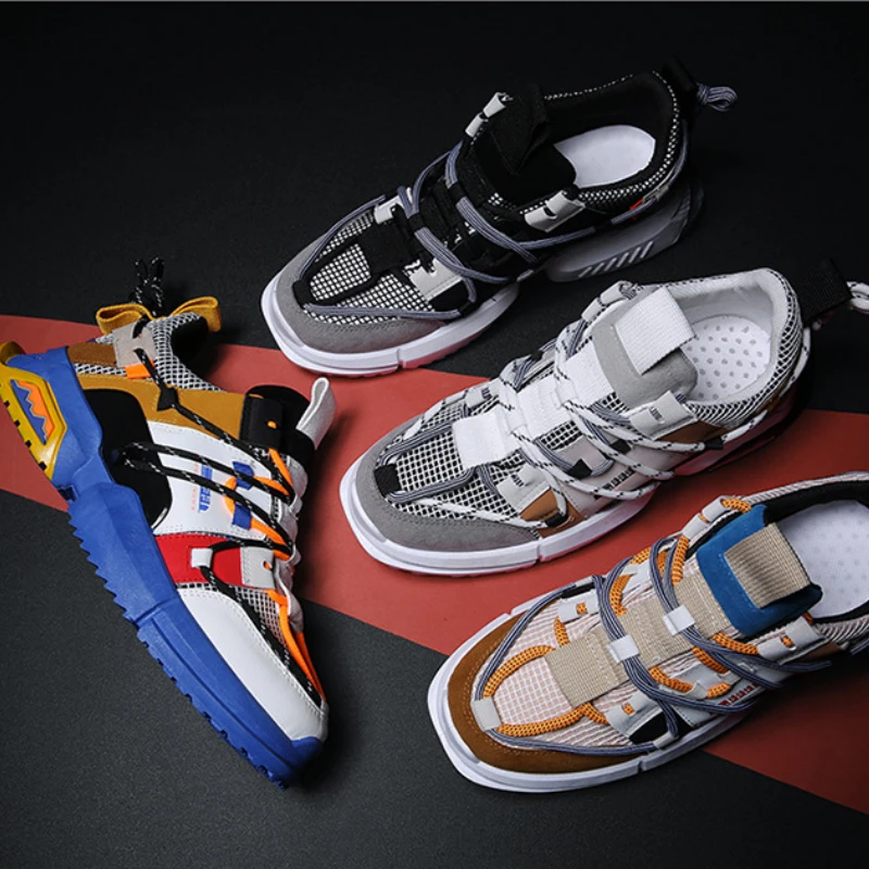 Мужские кроссовки новинка 2019 брендовая мужская повседневная обувь для скачек