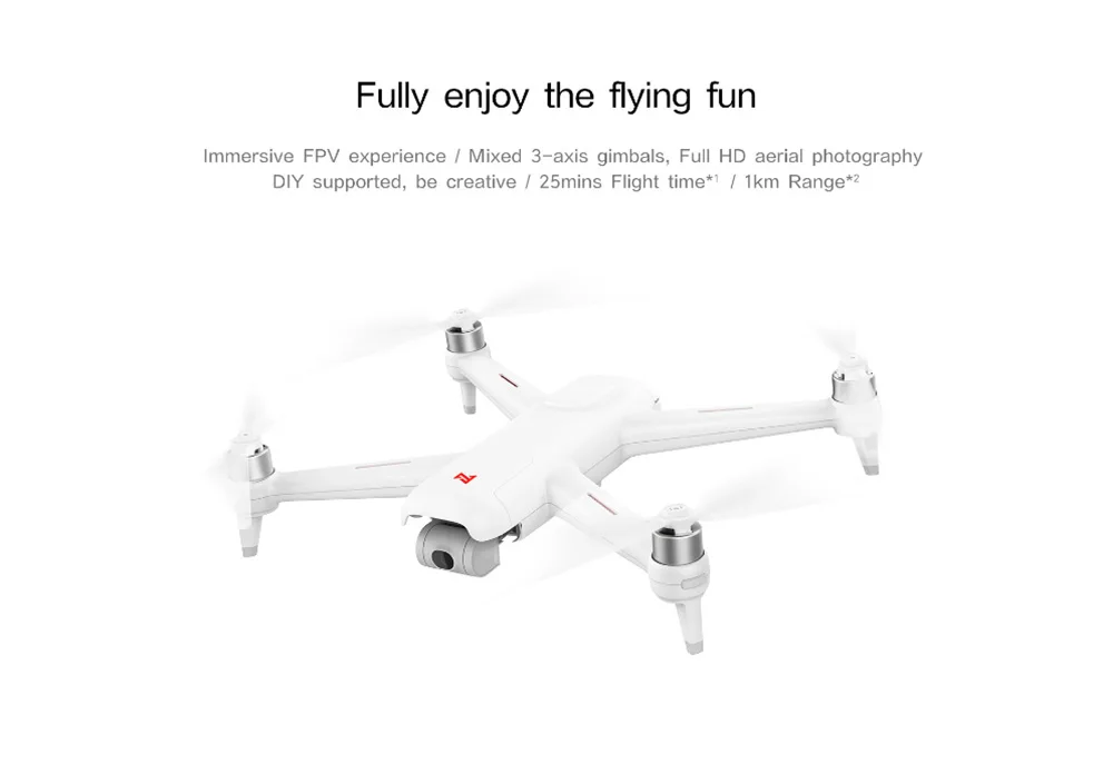 FIMI A3 RC gps Дрон 5,8 Г 1 км с видом от первого лица 2 Ось Gimbal 1080P Камера Квадрокоптер Профессиональный RTF в режиме реального времени