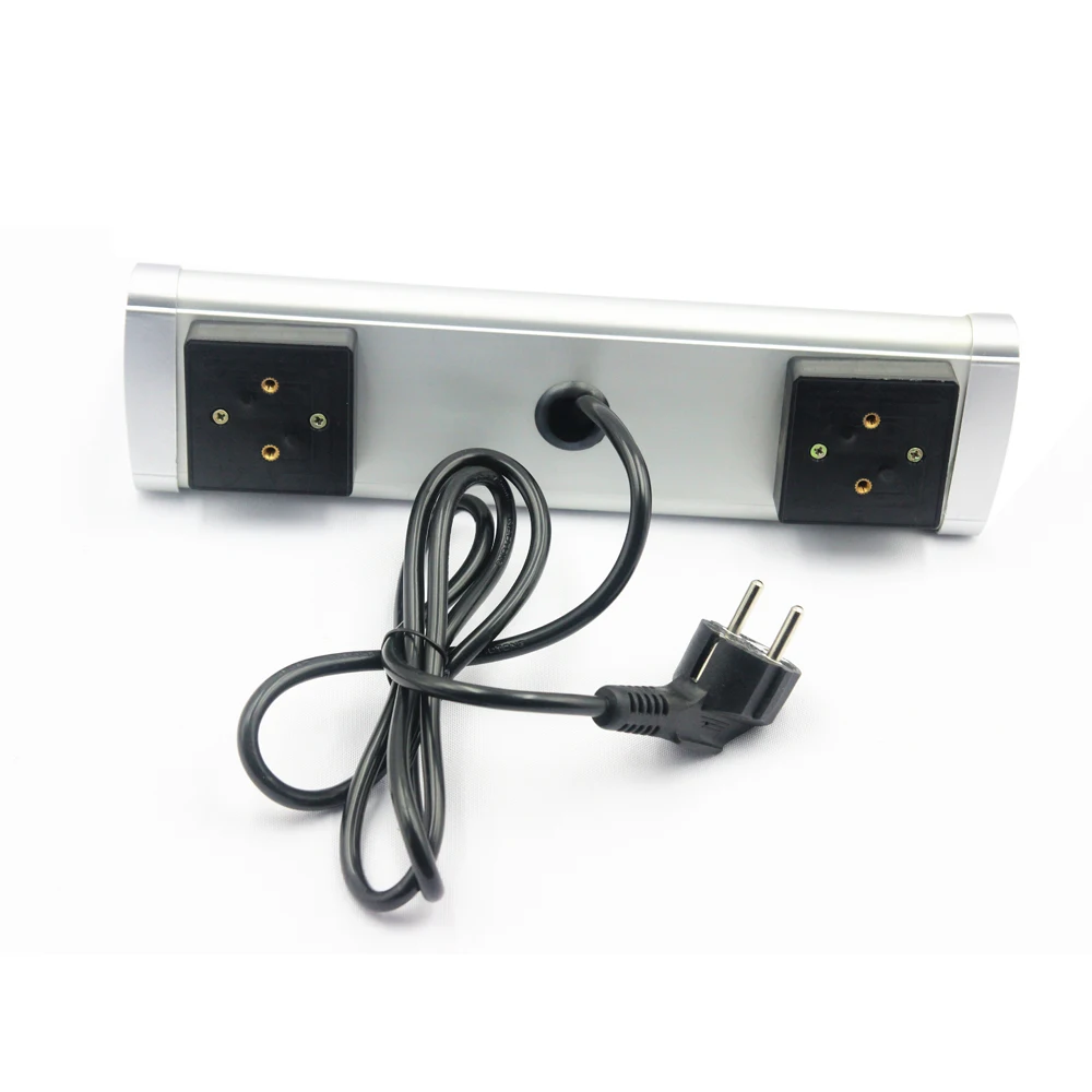Треугольная настольная фиксированная розетка 4 ЕС розетки+ 2 usb порта для зарядки для кухни офисная столешница точечные розетки