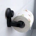 ABS удар Бесплатная держатель рулона туалетной бумаги держатель с присоской бумага Полотенца подвесной кронштейн
