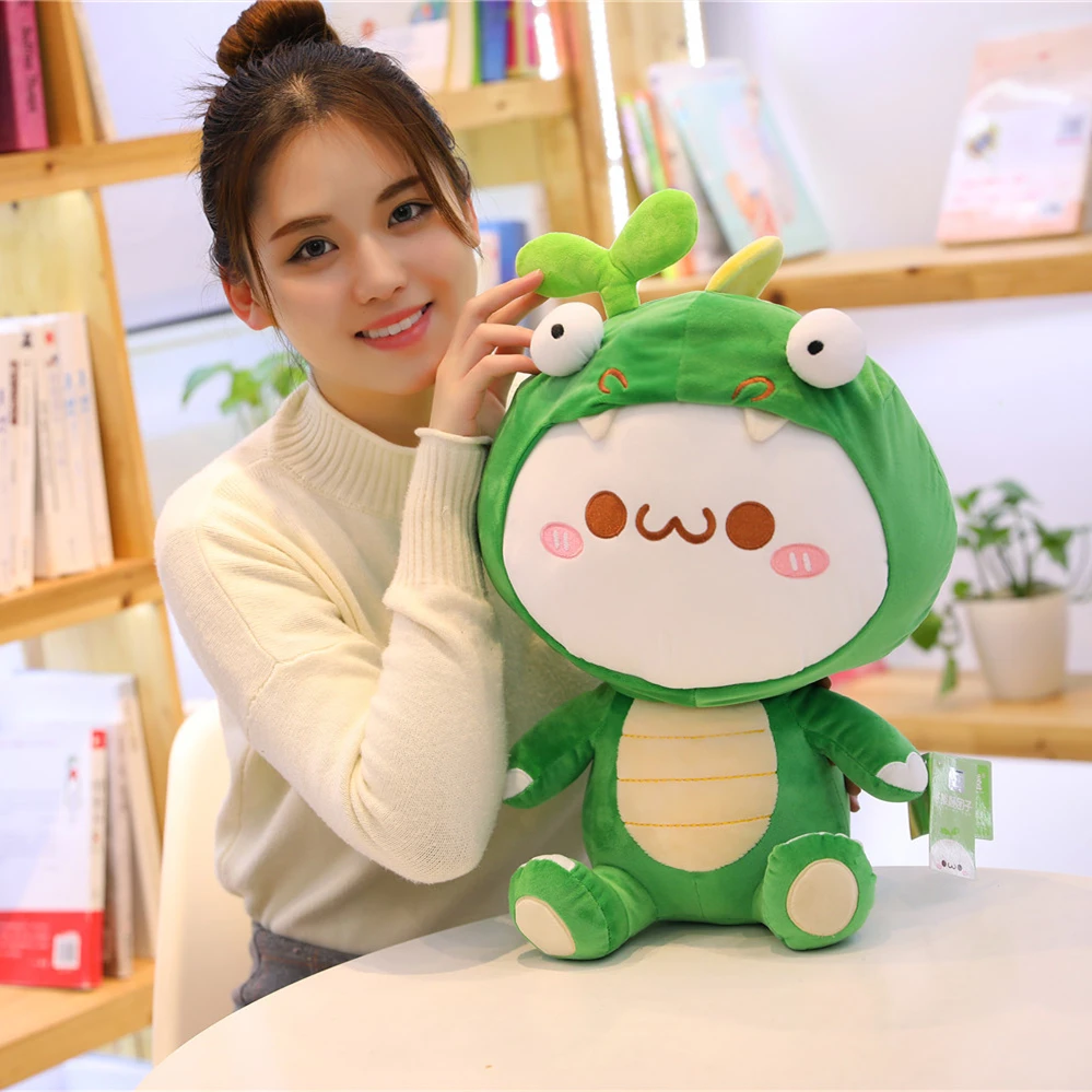 1 шт. Kawaii креативный динозавр плюшевый Косплей мягкая подушка Симпатичные мягкие