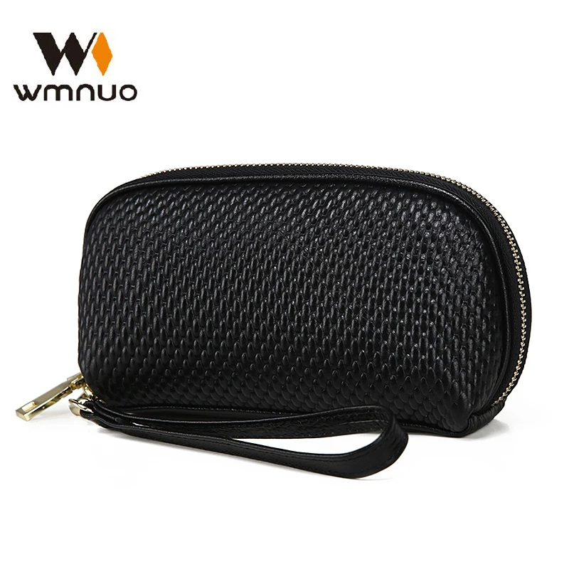 Wmnuo Purses Women Small Day Clutches Dot Genuine Cow Leather Mini Lady Shell Bag Wallets Phone Banquet Package High Quality |