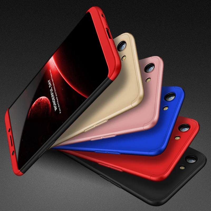 Чехлы для OPPO A83 360 защищенная задняя крышка чехол телефона Роскошный ПК Жесткий A 83