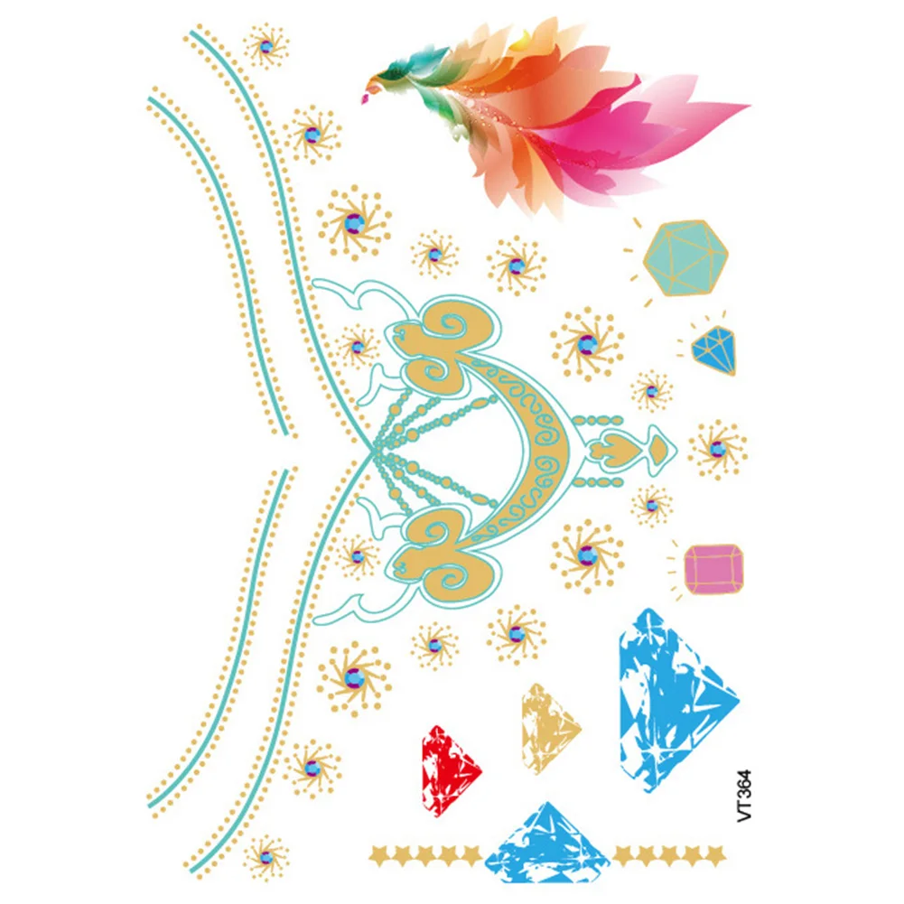 1 шт сексуальные временные боди арт Стикеры s съемный Водонепроницаемый 3D