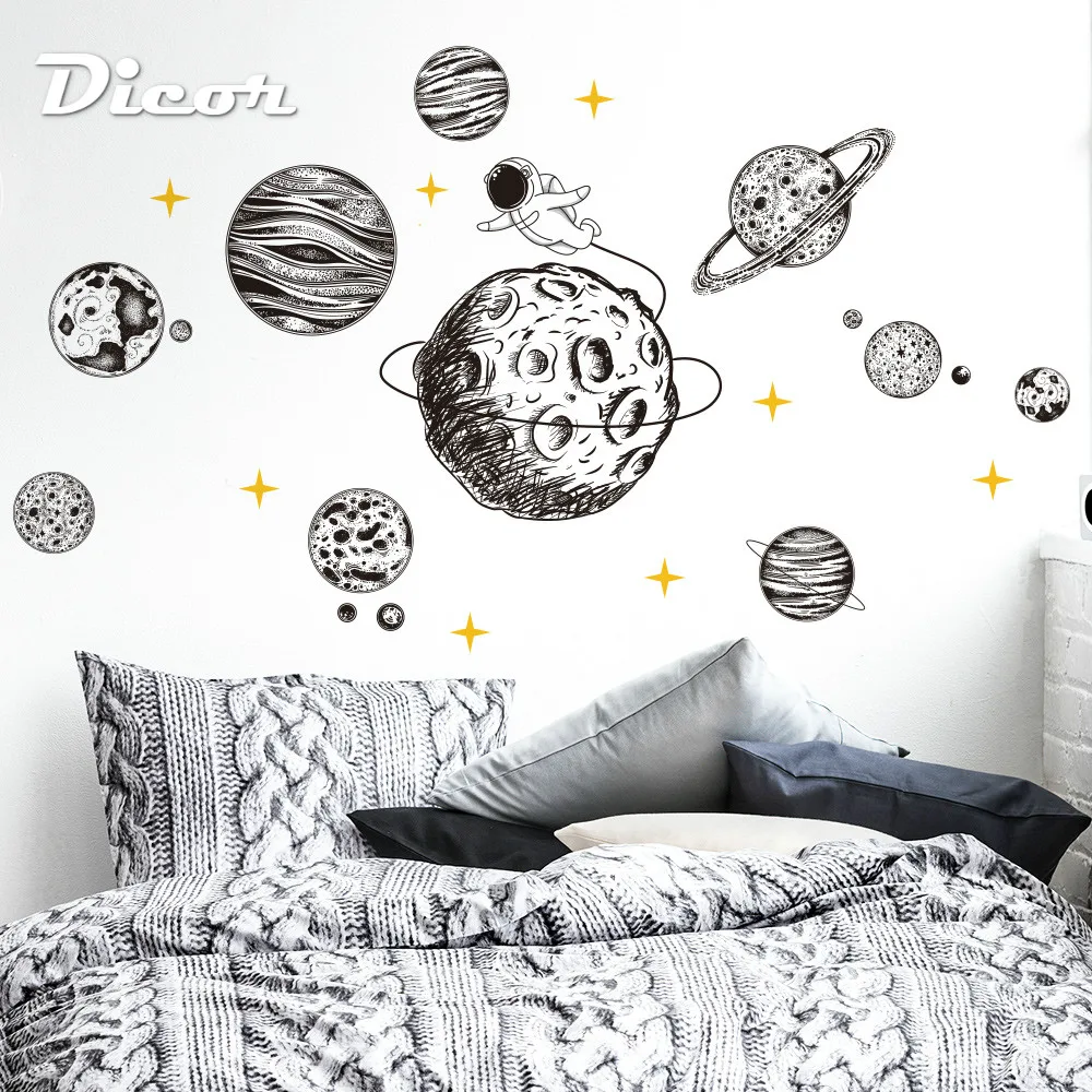 Новинка 2021 винтажные наклейки на стену Декор для дома гостиной подарок детской