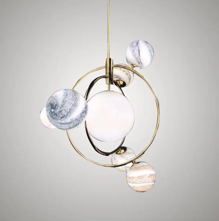 Скандинавский минималистский креативный магазин одежды звездная люстра