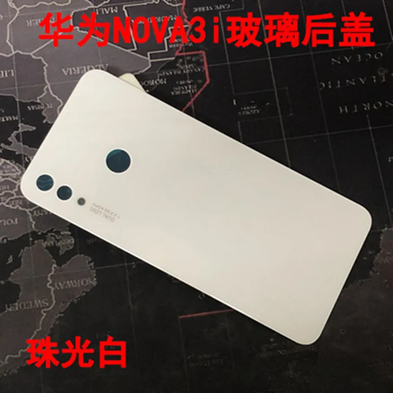 Корпус для Huawei Nova 3i стекло крышка батареи дверь смартфон задняя Замена запасная