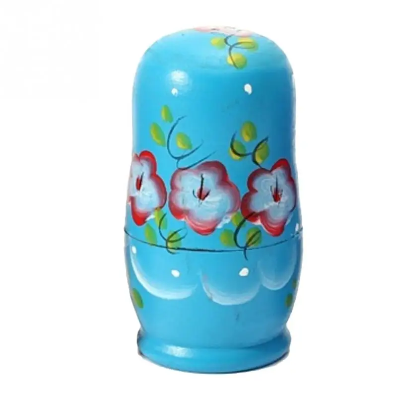 Оптовая продажа 5 шт. новинка Русская Матрешка деревянная матрешка набор ручная