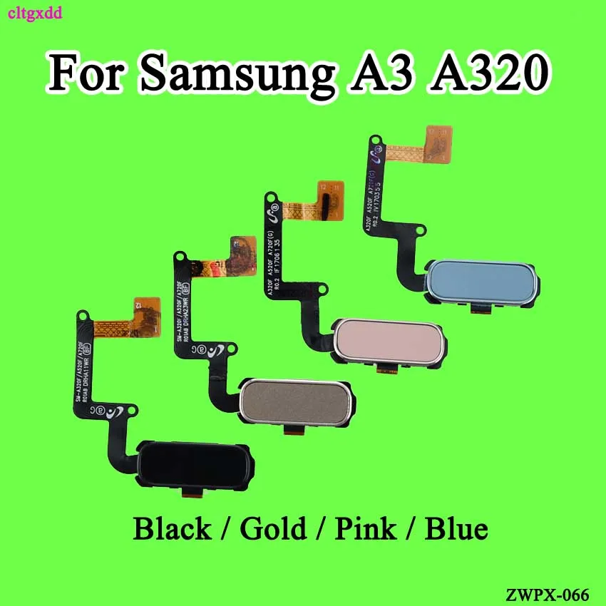 Cltgxdd для Samsung Galaxy A3 A5 A7 (2017) A320 A520 A720 сканер отпечатков пальцев Соединительный