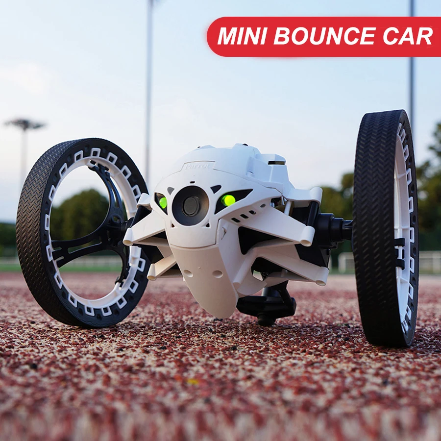 RC Bounce Car PEG RH803 2,4G игрушки с дистанционным управлением прыгающая машина с гибкими колесами вращения RC робот светодиодный светильник подарок для детей