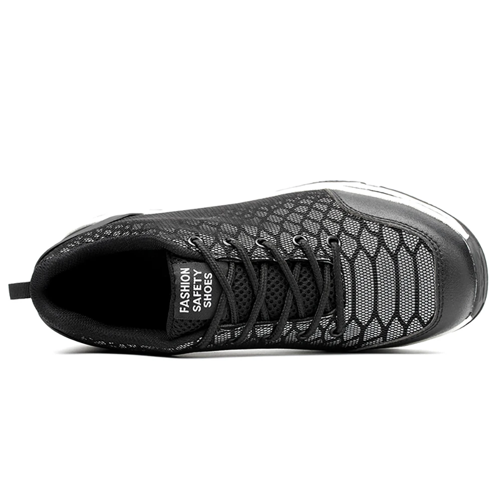 Outdoor Summer Men's Breathable Fashion Steel Toe Protective Work Boots Shoes Men Anti Puncture Safety | Обувь