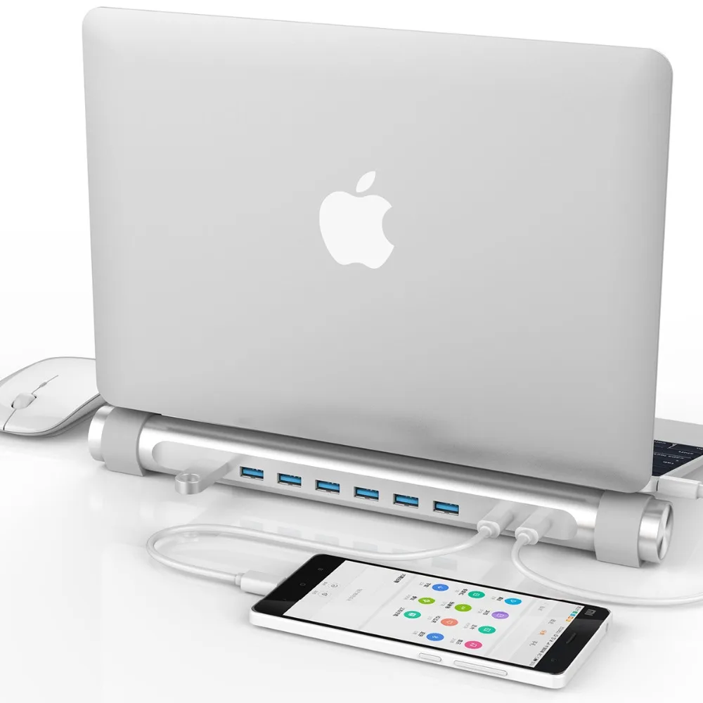 ORICO M7C2 USB 3 0 хаб Тип C PD HUB 7 порт USB3.0 концентратора ноутбук стоять|usb3.0 hub|usb 3.0 hubusb hub |