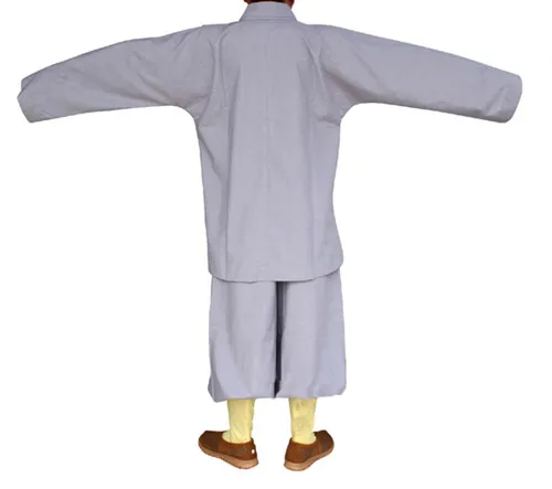 Высококачественный мужской традиционный халат шаолина кунг фу мантия Длинные