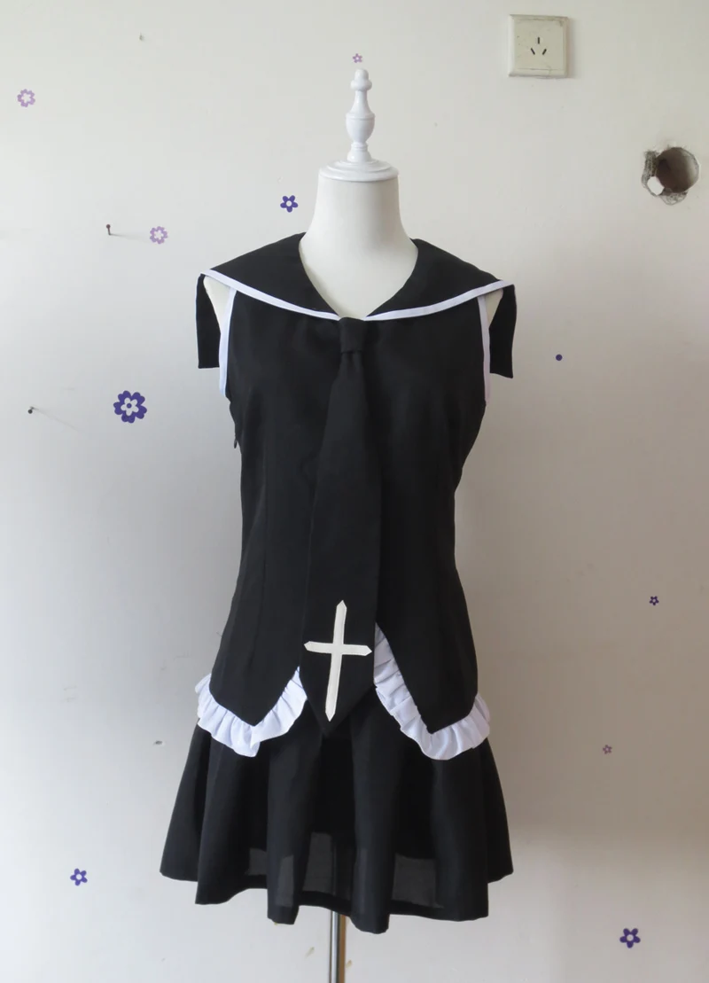 Аниме High Q унисекс Cos magist _ negi_magi Evangeline A.K. McDowell костюмы для косплея mahou_sensei_negima форма