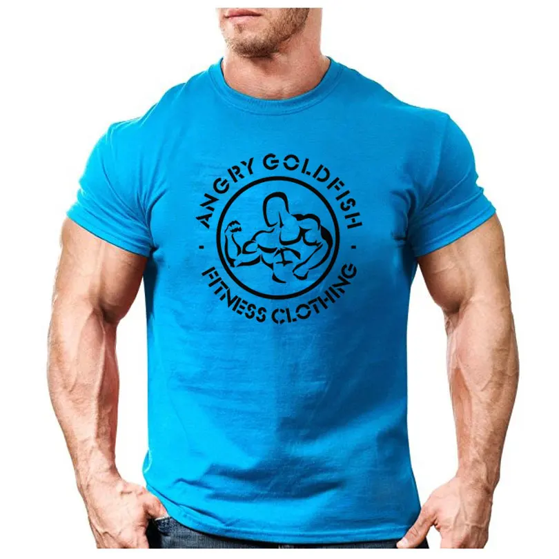 Мужская футболка для бодибилдинга и фитнеса The of 2016 At the Muscle спортивная одежда