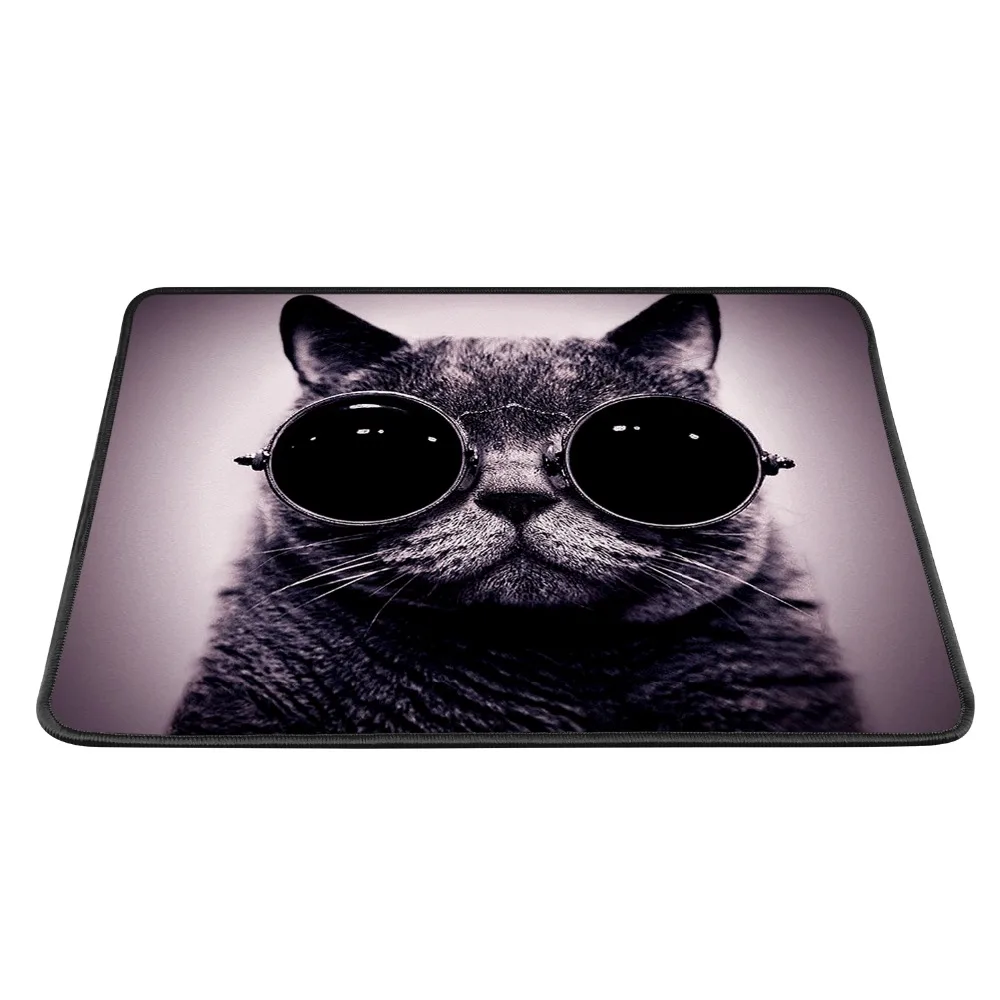 GIM игровой коврик для мыши на заказ Galaxy Hipster Cat износ солнцезащитные очки 9 5X7