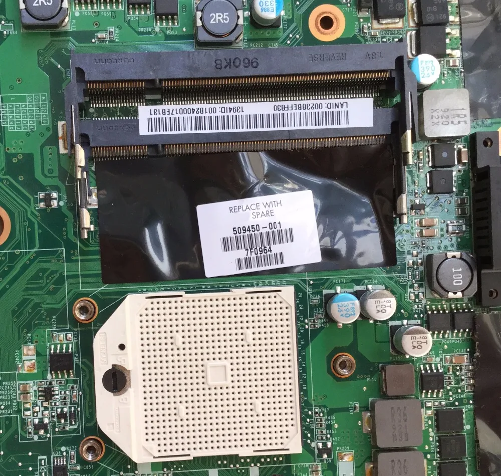 509450-001 для hp DV6 DV6-1000 материнская плата для ноутбука DAUT1AMB6E0 DAUT1AMB6D0 протестирована