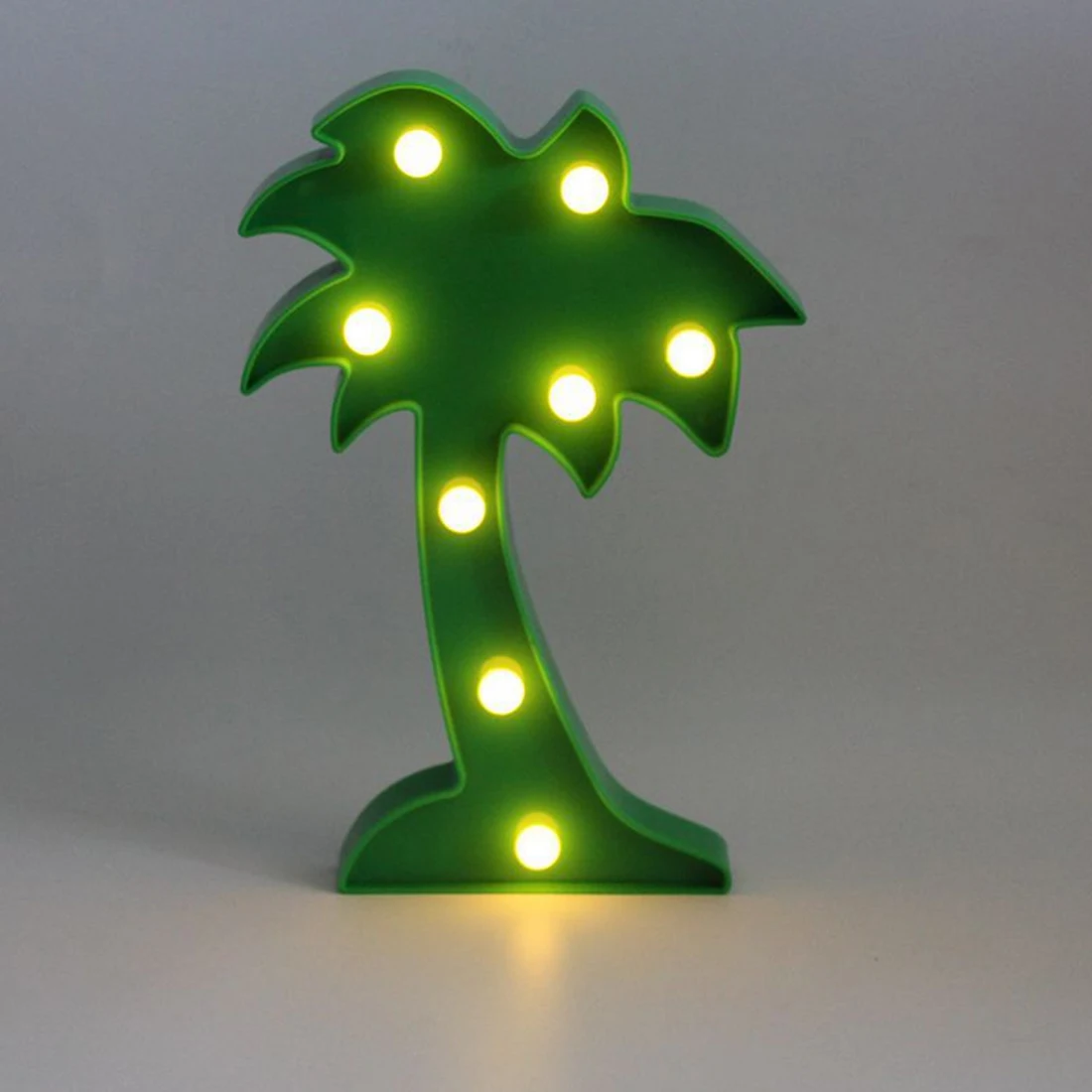 Coconut Tree Декор для детской комнаты Настольный ночной Светильник СВЕТОДИОДНЫЙ Жираф Рождественская Кокосовая елка домашние украшения для ночной вечеринки настольная лампа - Испускаемый цвет: Coconut Tree