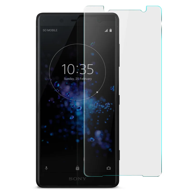 Для Sony Xperia XZ2 Compact закаленное стекло IMAK прозрачная твердая защитная пленка 9H для