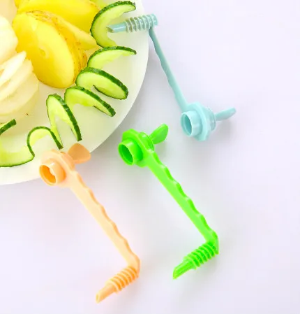 Спирализатор для моркови картофеля спиральная овощерезка ручная Кухня