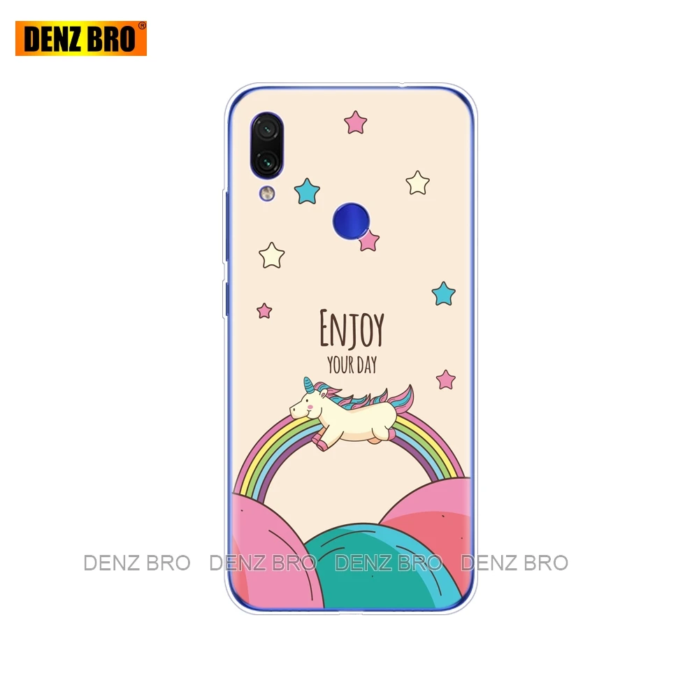 34629 Чехол-бампер для Xiaomi Redmi Note 7 pro, силиконовый мягкий ТПУ с рисунком, чехол для Xiaomi Redmi Note 7, 6,3 дюймов, Fundas Redmi Note7 - Цвет: 34629