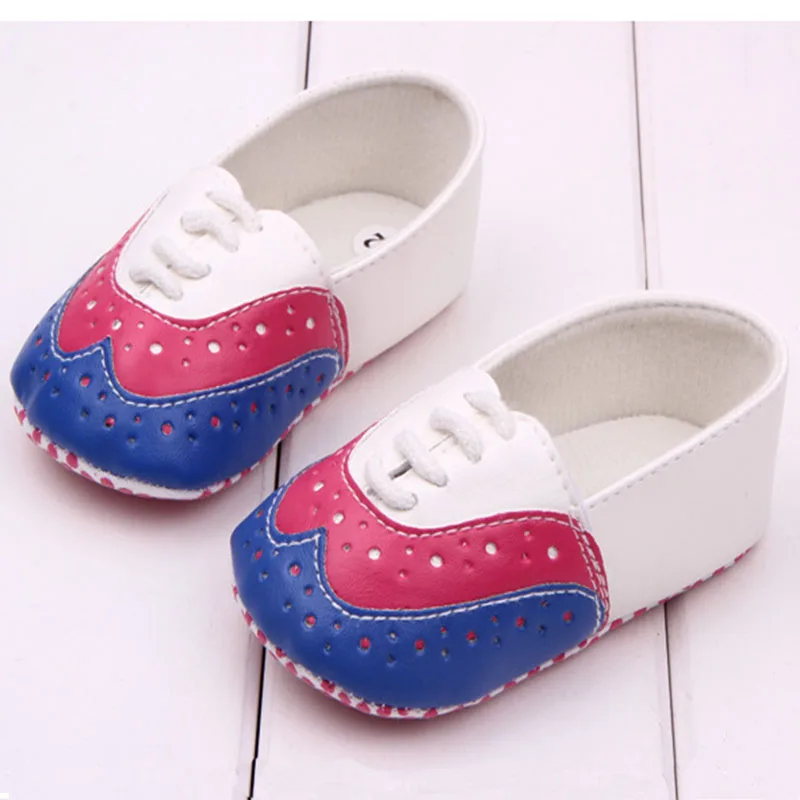 

Explosion models pu material baby toddler shoes boys and girls learn the first walking shoes soft bottom xz62