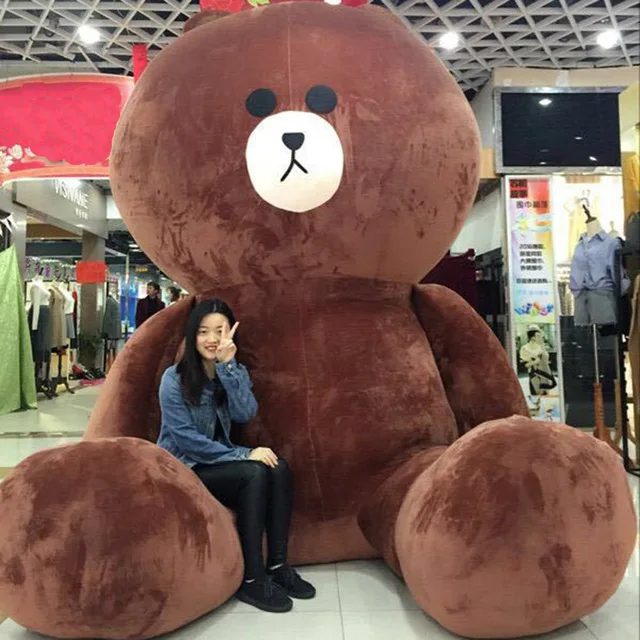 120 см гигантский милый плюшевый мишка Kawaii, большой плюшевый мишка 100 см для подруги, плюшевый мишка Peluche Licorne, подарок Peluche
