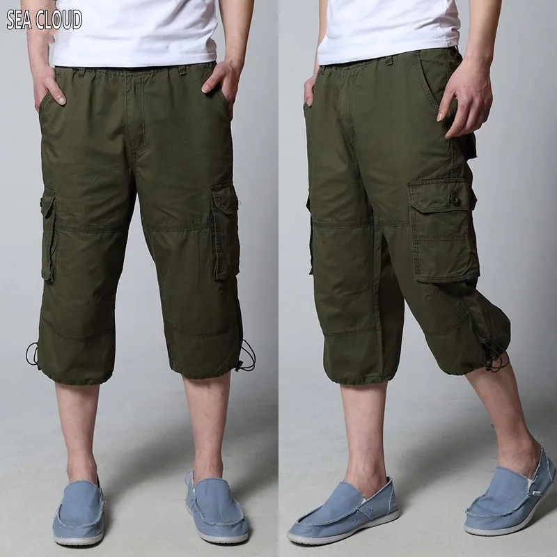 Free shipping shorts male casual knee-length hiphop plus size hip-hop 3D large short trousers 6xl 7x l 8xl man | Мужская одежда