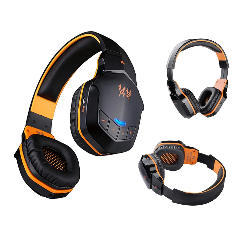 KOTION EACH B3505 беспроводная Bluetooth гарнитура повязка на голову игровая гарнитура с микрофоном BT4.1 стерео наушники для iPhone huawei