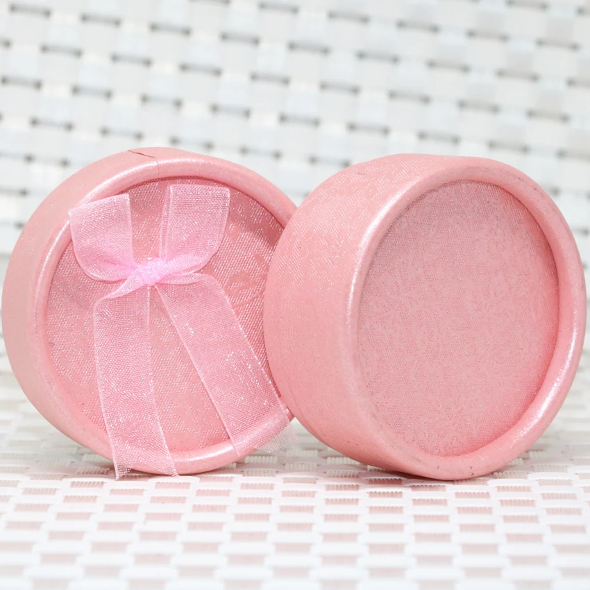 Горячая Распродажа милые подарки ювелирное изделие розовая изящная коробка для