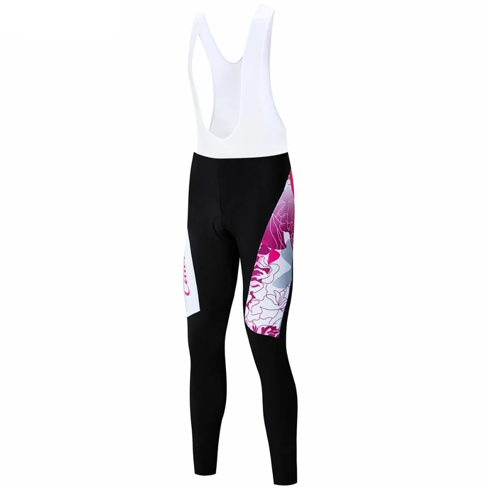 Велоспорт Bib мотобрюки Велосипедный спорт брюки для девочек дышащая гелевая