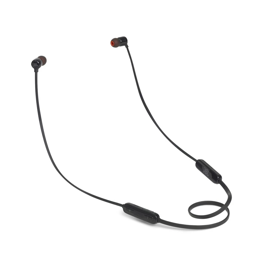 JBL TUNE T110BT беспроводные Bluetooth наушники Магнитная Спортивная гарнитура музыкальные наушники Поддержка громкой связи звонки с микрофоном
