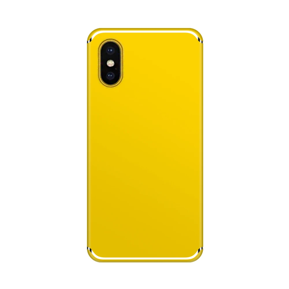 Для iphone x Чехол Жесткий PC матовый чехол для телефона s для iphone xs Max чехол прозрачная однотонная цветная крышка оболочка для iphone xr чехол