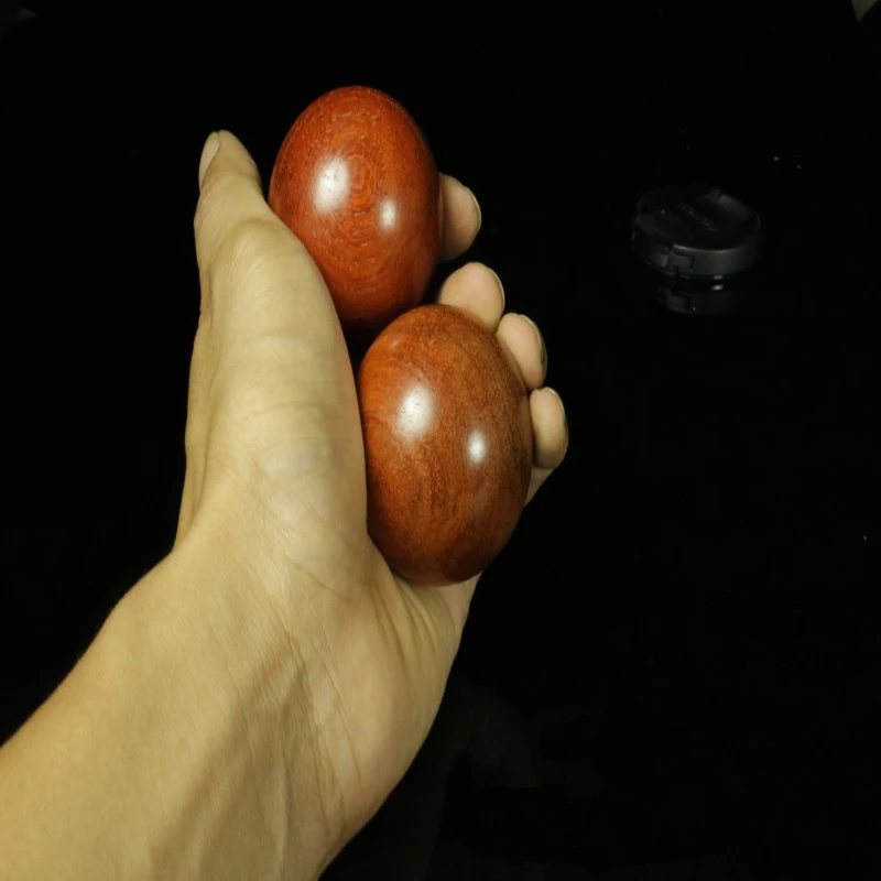 Массажер для рук из палисандра ручной шар циркуляции крови массива дерева