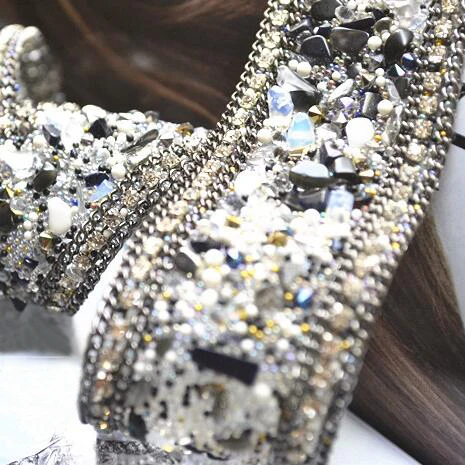 Высококачественные материалы для Стразы кружевная отделка бисером свадебные