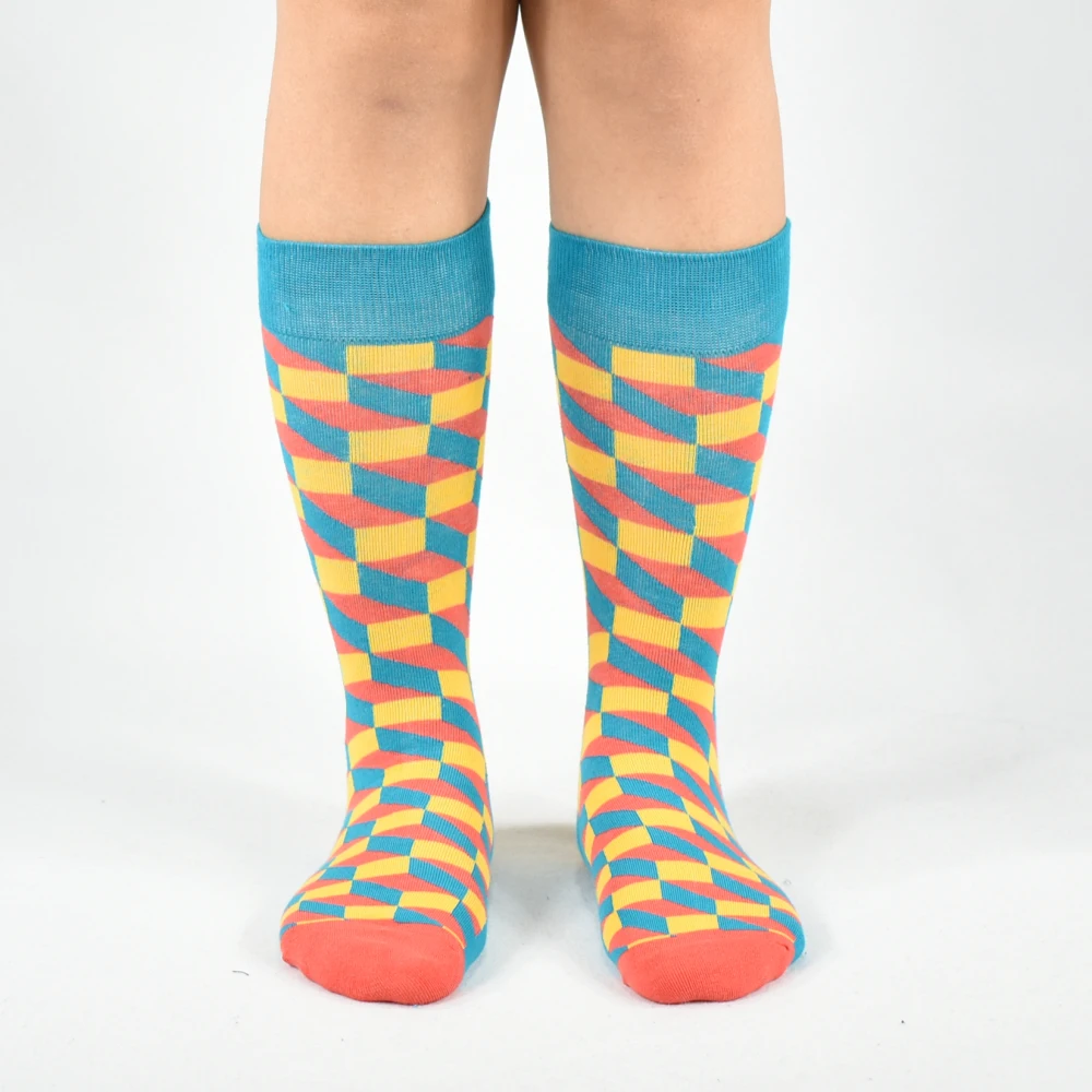 2019 реальные отличные мужские носки высокого качества плюс удлиненные модные