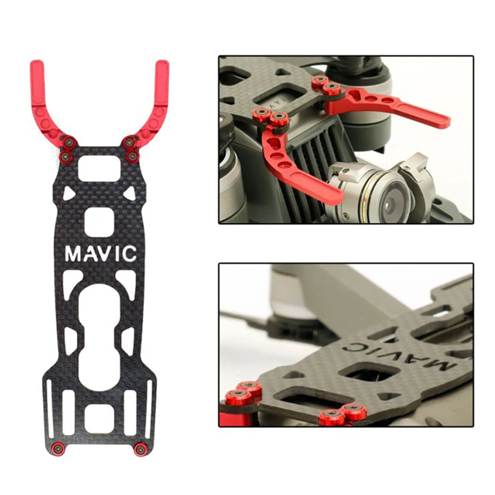 Защитная плата Gimbal Guard Pad Protector для DJI MAVIC PRO 3K карбоновый защитный карданный Mavic Pro