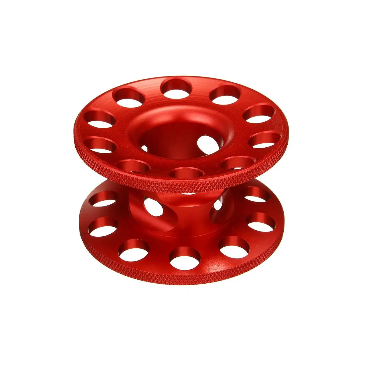 Легкий Дайвинг Finger Spool катушка алюминиевая 15/возможностью погружения на глубину до 30 м технические крушение пещера Dive для подводного погружения и дайвинга оборудование - Цвет: S red