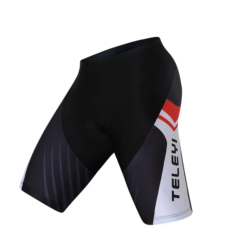 Мужские велосипедные шорты Teleyi Pro Team MTB с 3D гелевой подкладкой противоударные