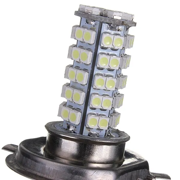 Лидер продаж H4 68 светодиодный 3528 1210 SMD чистый белый Автомобильный источник света для автомобиля противотуманная фара лампа DC12V