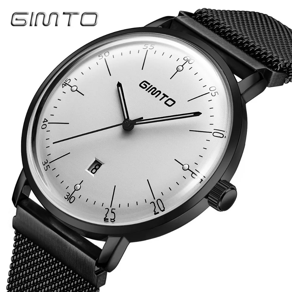 Часы GIMTO мужские армейские кварцевые светящиеся|relogio brand|relogio businessrelogio relogios |