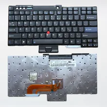 Laptop keyboard For Lenovo IBM ThinkPad X60 X60S X61 X61S T400 T60 T61 English keypad keys Replacement,Used and Original