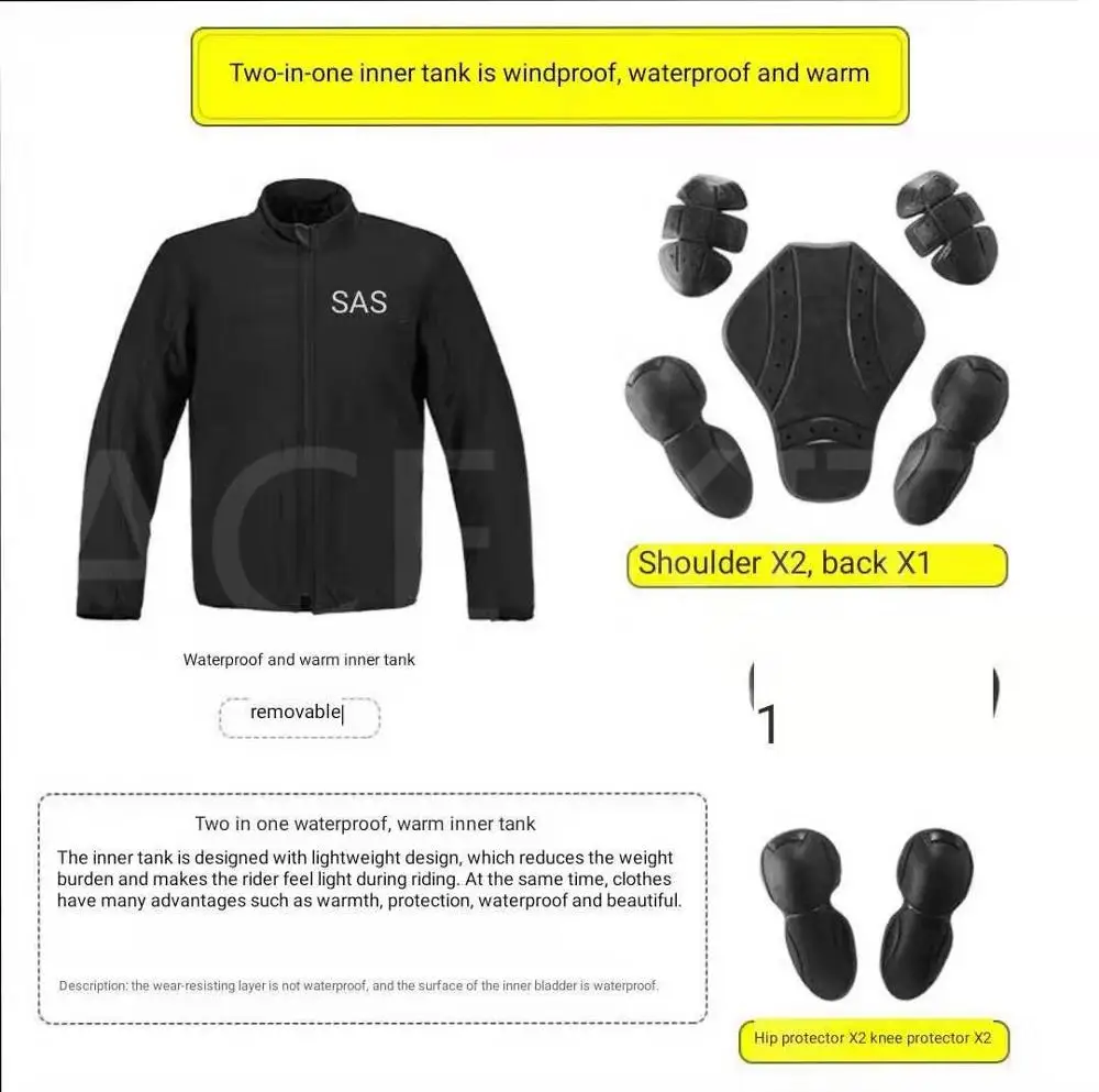 Бесплатная доставка мотоциклетная куртка Мужская одежда для ралли гонок с